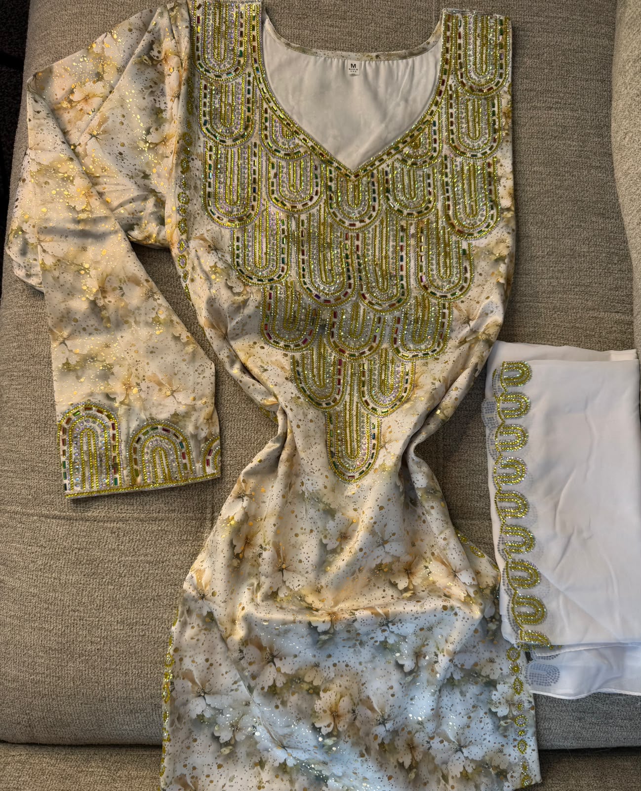 Pure Italy Silk Makhwar with Shayla